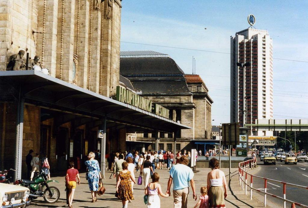 Ferienwohnung Zentrum/Hauptbahnhof Leipzig Exteriör bild