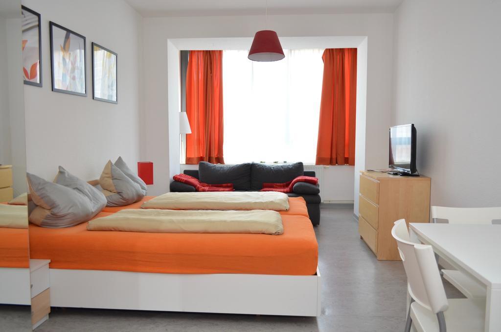 Ferienwohnung Zentrum/Hauptbahnhof Leipzig Exteriör bild